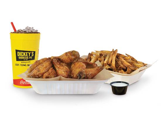 Order 10 Pieces Wing Combo food online from Wing Boss store, Phoenix on bringmethat.com
