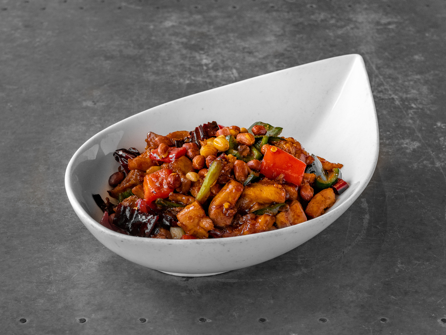 Order House Famous Kung Pao "Firecracker" Tofu (vg) food online from China Live store, San Francisco on bringmethat.com