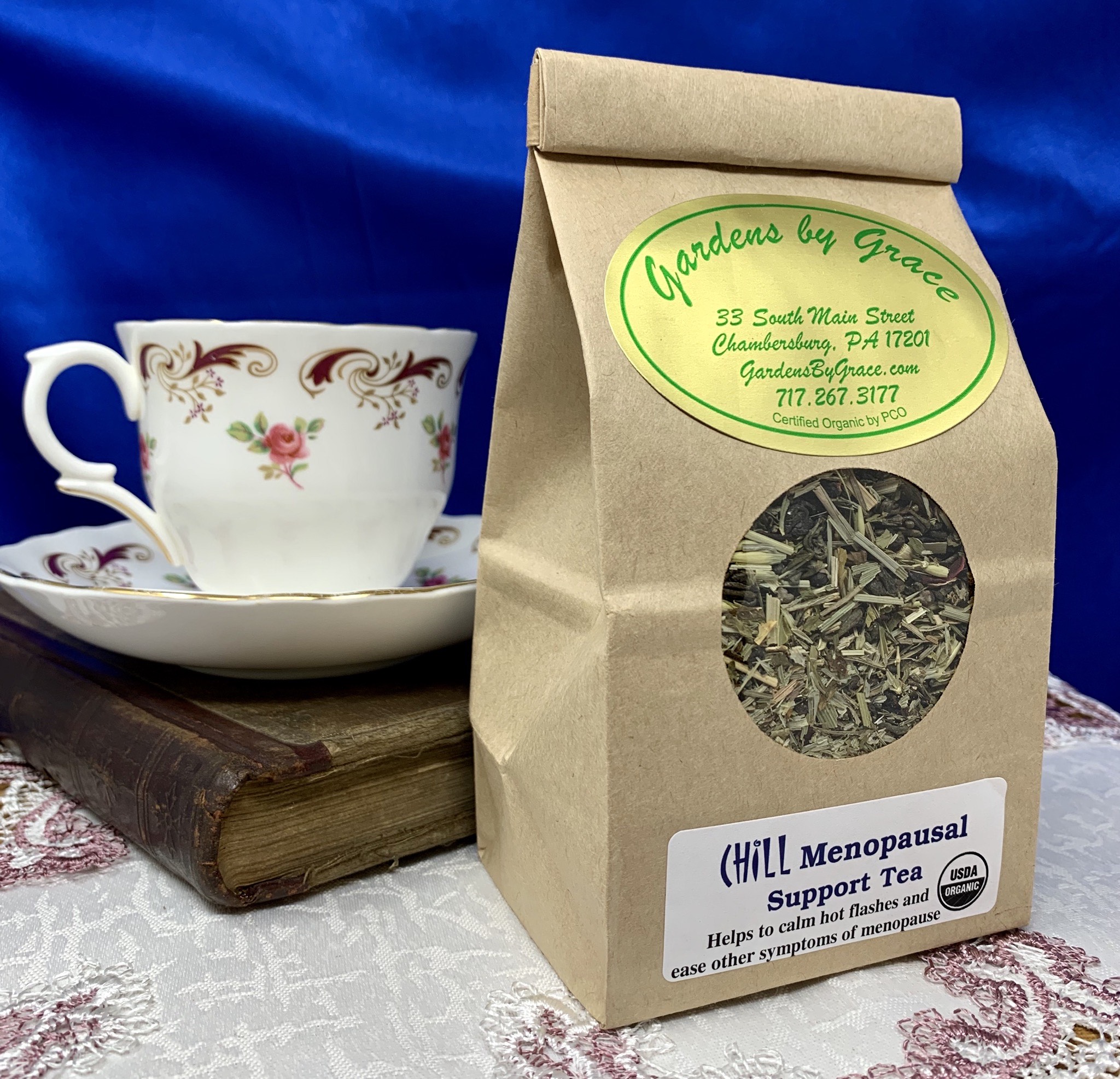 Order Chill Menopausal Support Tea food online from Gardens By Grace store, Chambersburg on bringmethat.com
