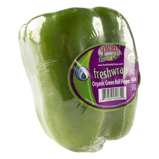 Order Pero Family Farms · Freshwrap Green Organic Bell Pepper (1 bell pepper) food online from Safeway store, Reston on bringmethat.com