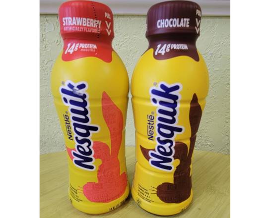 Order Nesquik 14oz food online from Sonny Donuts store, Sunnyvale on bringmethat.com
