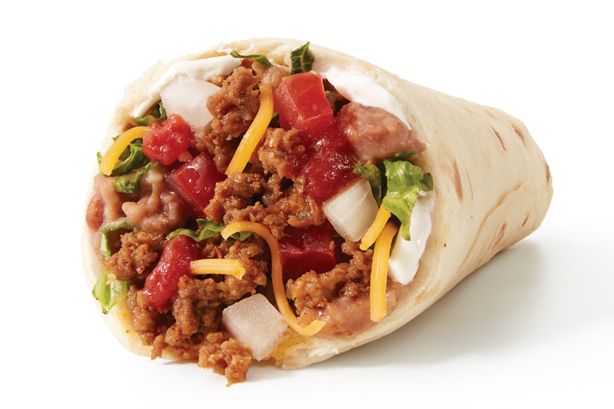 Order Super Burrito food online from Taco John's store, Independence on bringmethat.com