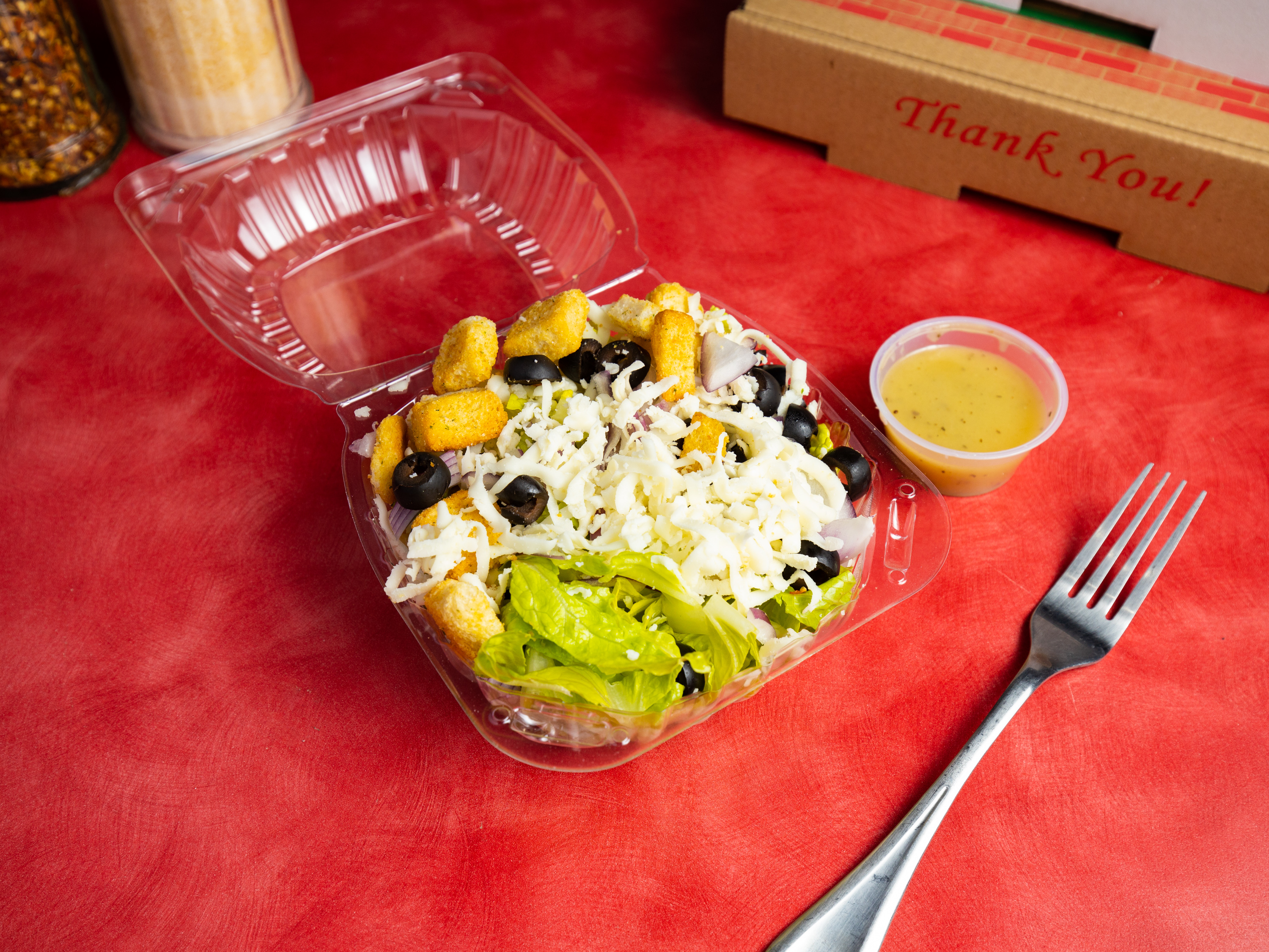 Order Caesar Salad food online from Irving Pizza store, San Francisco on bringmethat.com
