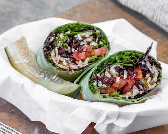 Order Pacific Rim Wrap food online from Clockwork Cafe store, Park City on bringmethat.com