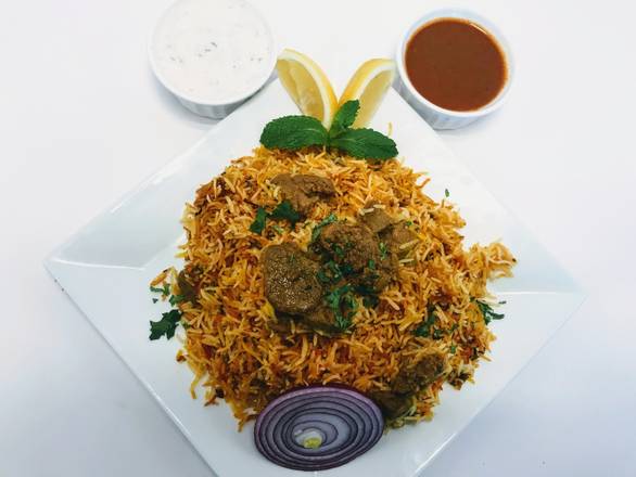 Order LAMB DUM BIRYANI food online from Masala Indian Kitchen store, Novi on bringmethat.com