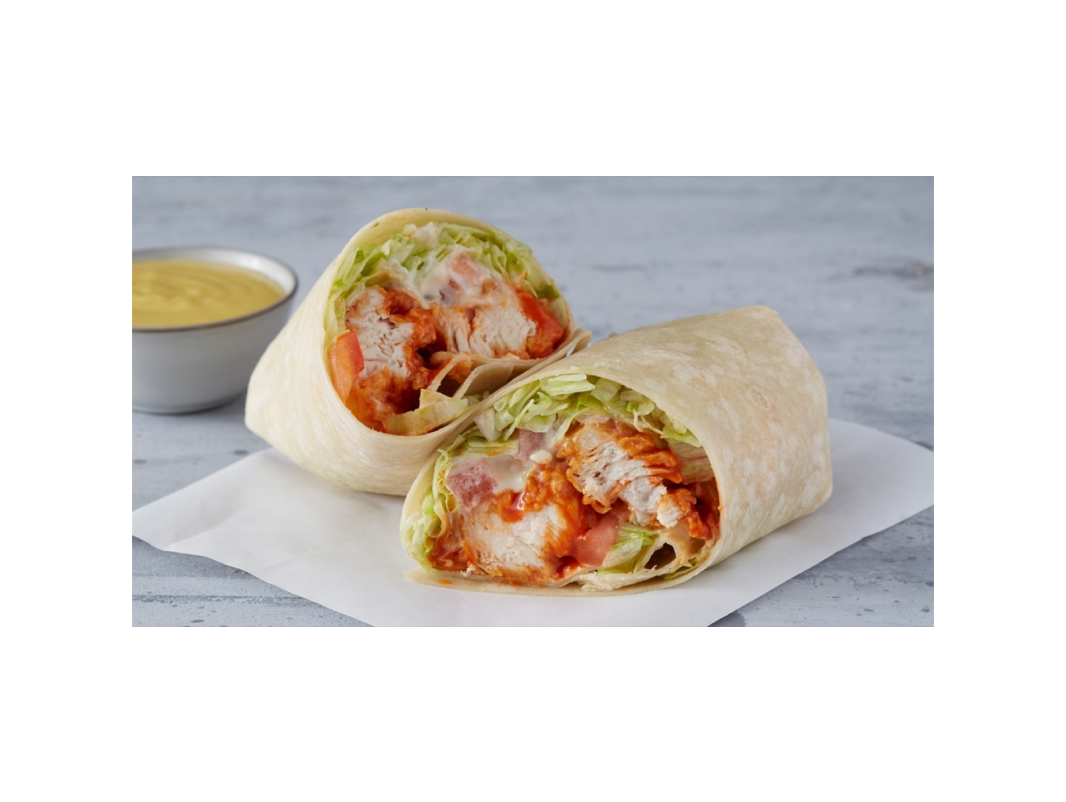 Order Buffalo Chicken Wrap food online from Wings Over store, Greenville on bringmethat.com