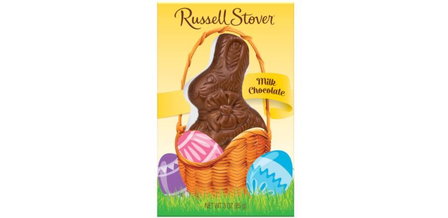 Order Russell Stover Milk Chocolate Solid Flatback Rabbit - 3 oz food online from Rite Aid store, Benicia on bringmethat.com