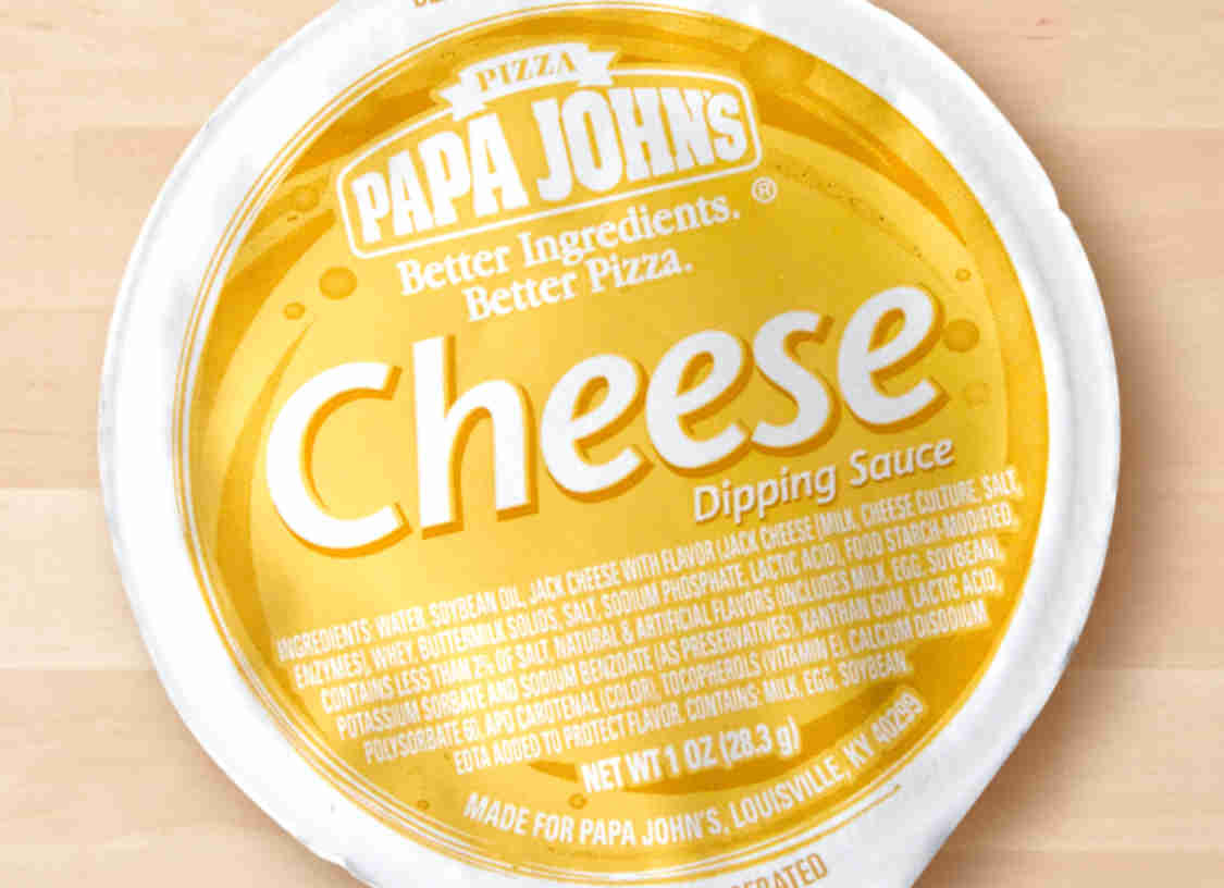 Order Cheese Dipping Sauce food online from Papa Johns store, Brownsville on bringmethat.com