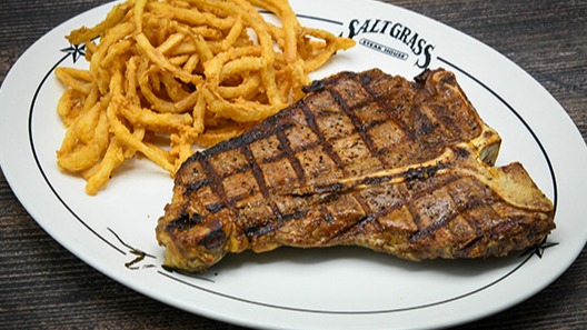Order T-bone food online from Saltgrass Steak House store, Arlington on bringmethat.com