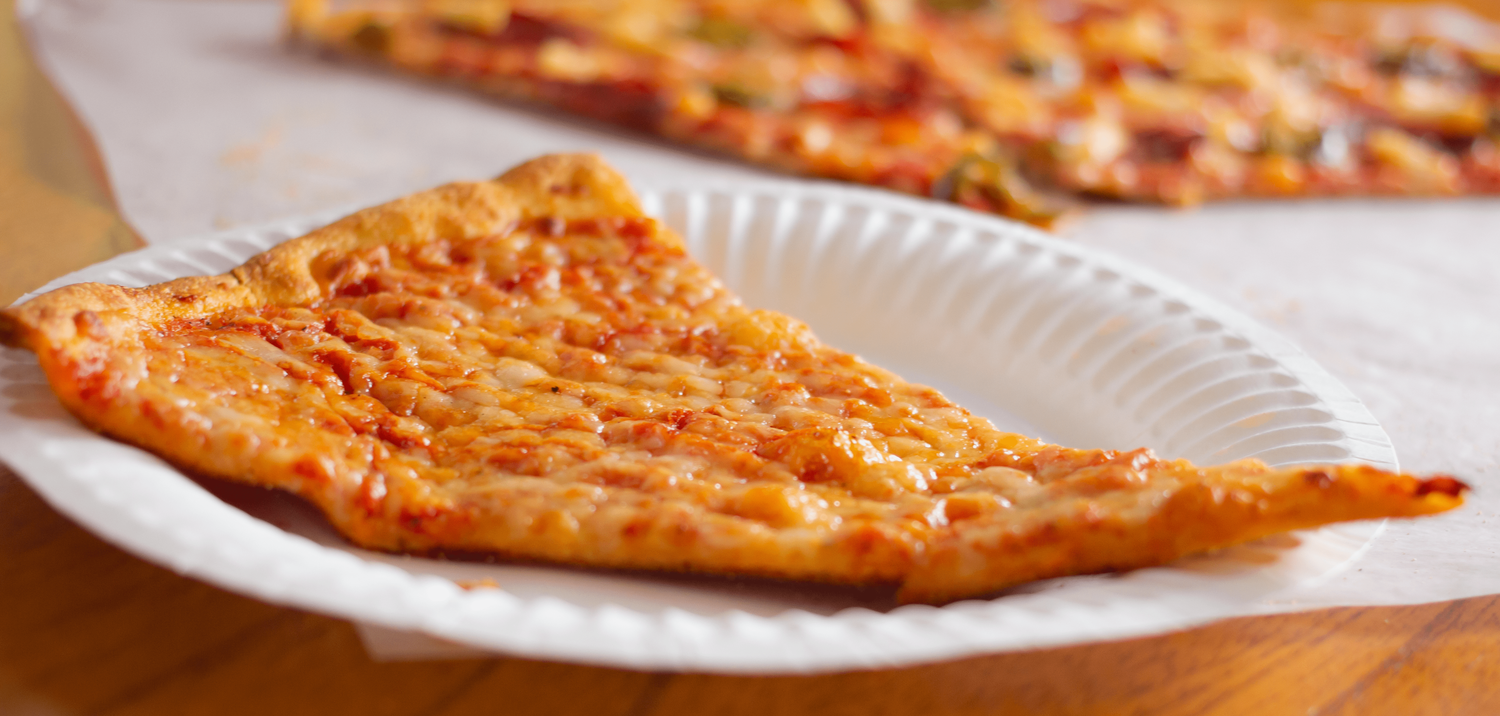 Order Cheese Pizza Slice food online from Speederia Pizzeria store, Redwood City on bringmethat.com
