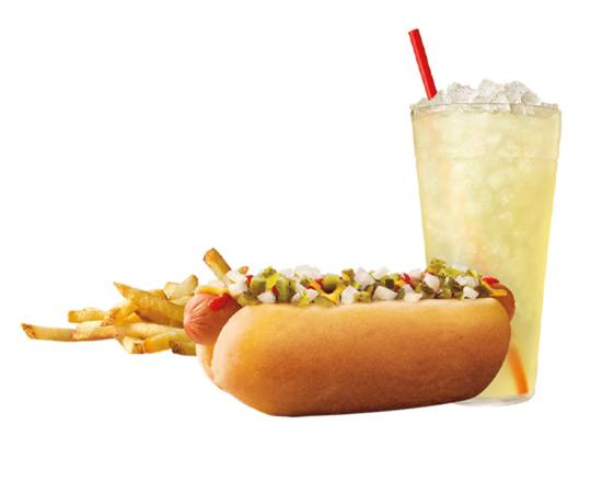 Order All-American Dog Combo food online from Sonic Drive-In store, Reading on bringmethat.com
