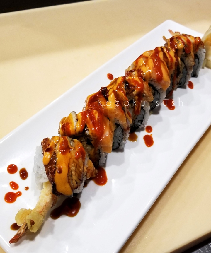 Order Tiger Roll food online from Kazoku Sushi store, Troy on bringmethat.com