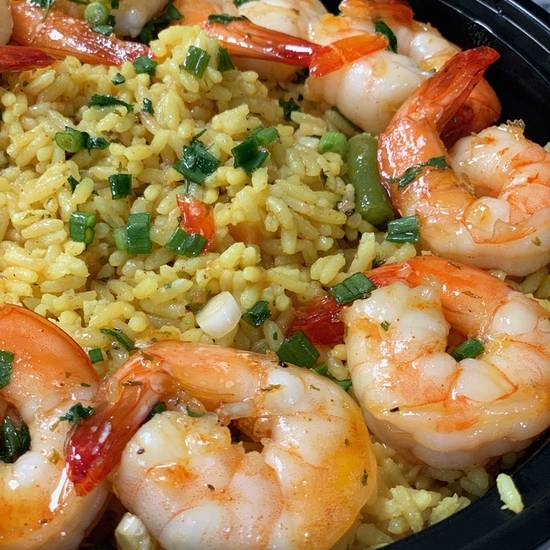 Order *Shrimp & Rice Bowl food online from Bailey Seafood store, Buffalo on bringmethat.com