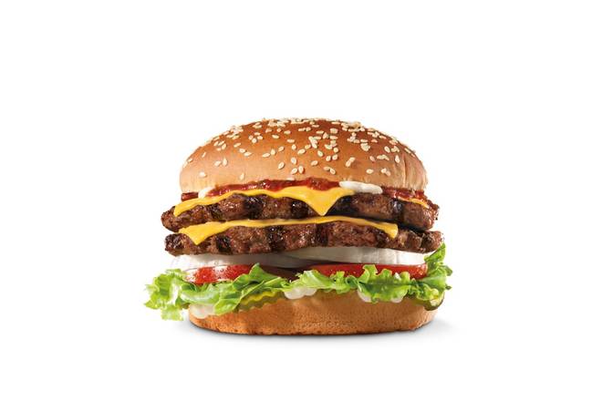Order Super Star® with Cheese  food online from Hardees store, Springfield on bringmethat.com