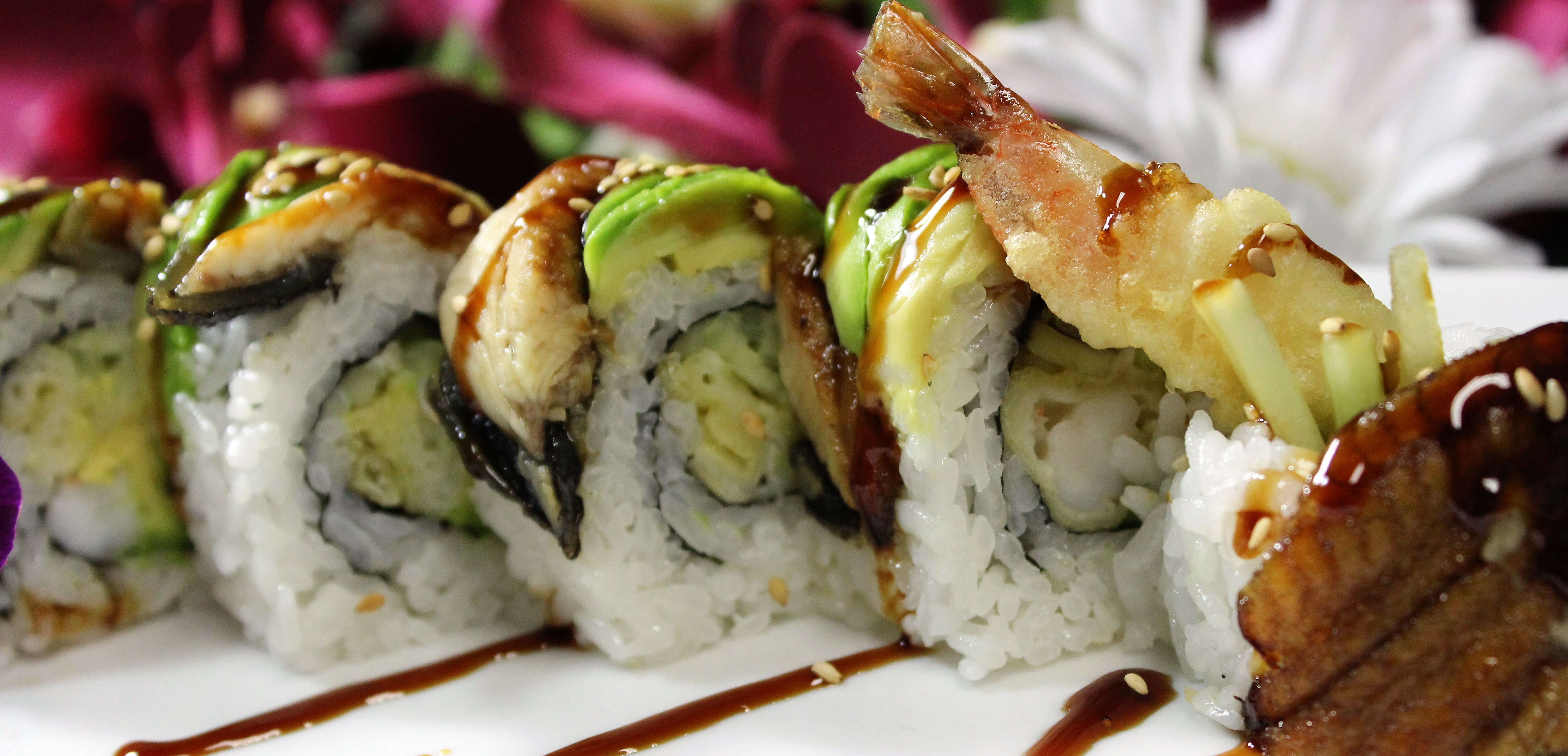 Order Amazing Roll food online from Cafe De Thai & Sushi store, Oceanside on bringmethat.com