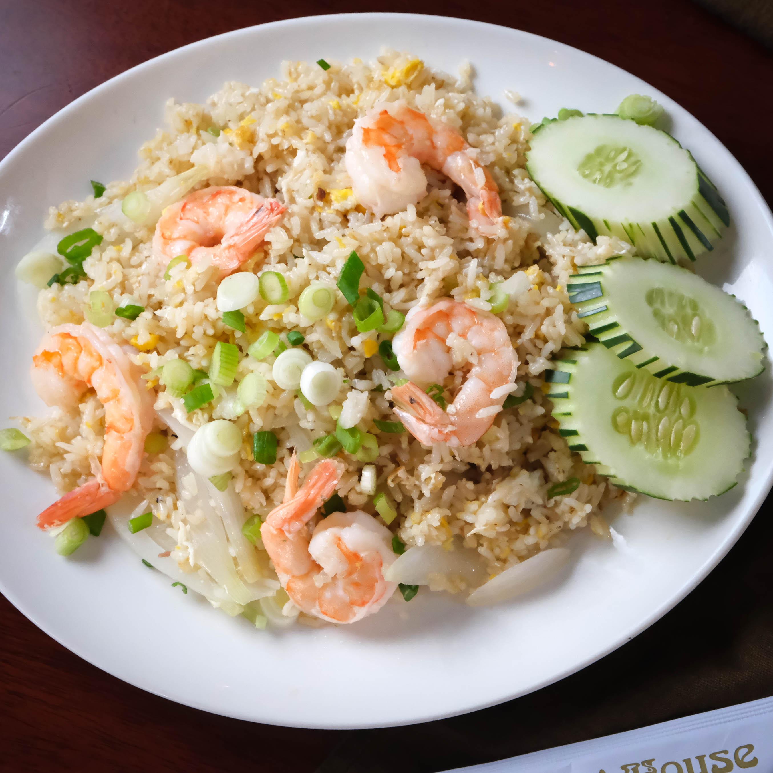 Order E53. Shrimp Fried Rice food online from Manee Thai store, Chicago on bringmethat.com