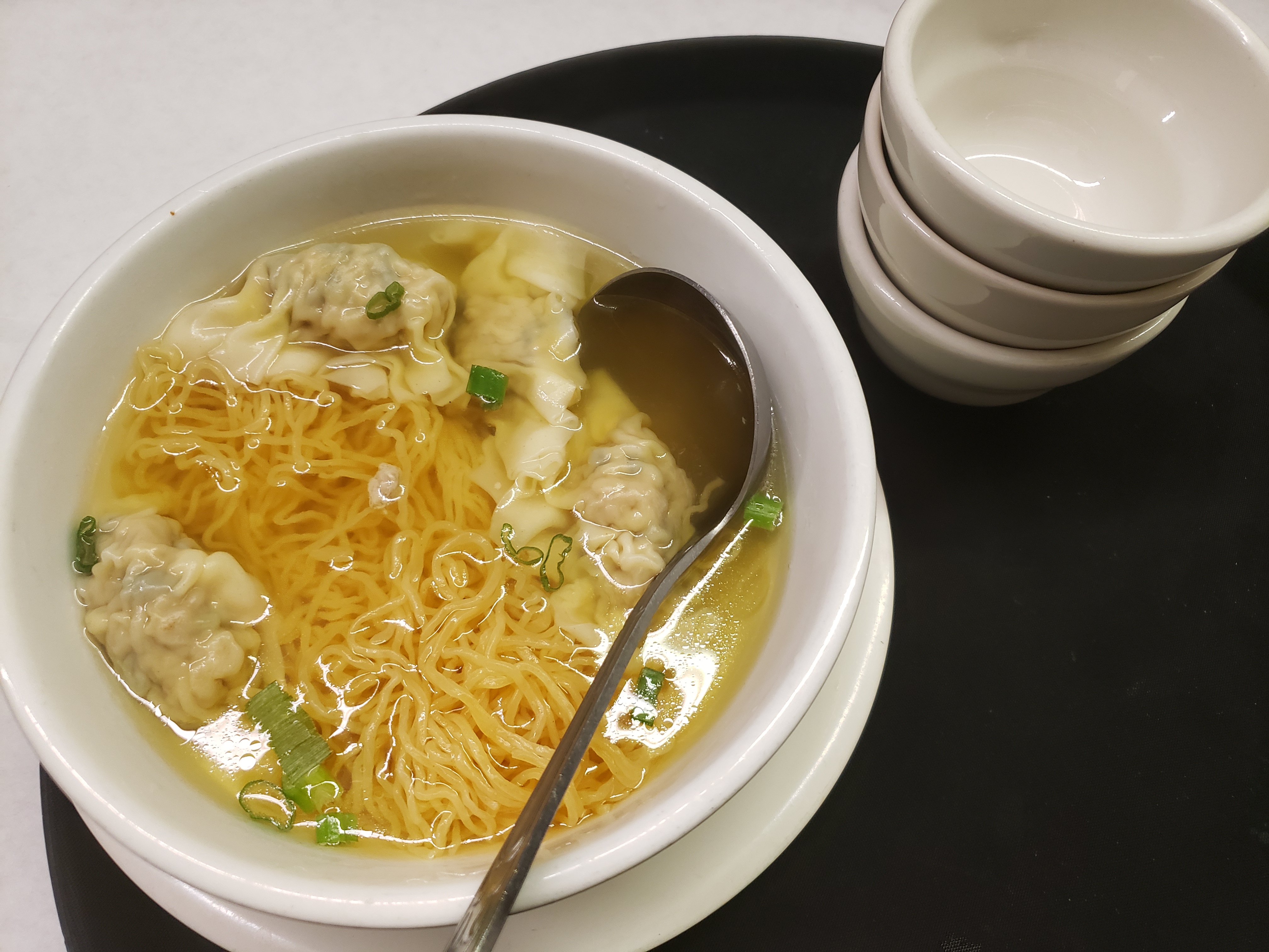 Order 28. Shrimp and Pork Dumpling with Noodle 上海水饺面 food online from Jade Palace store, Louisville on bringmethat.com