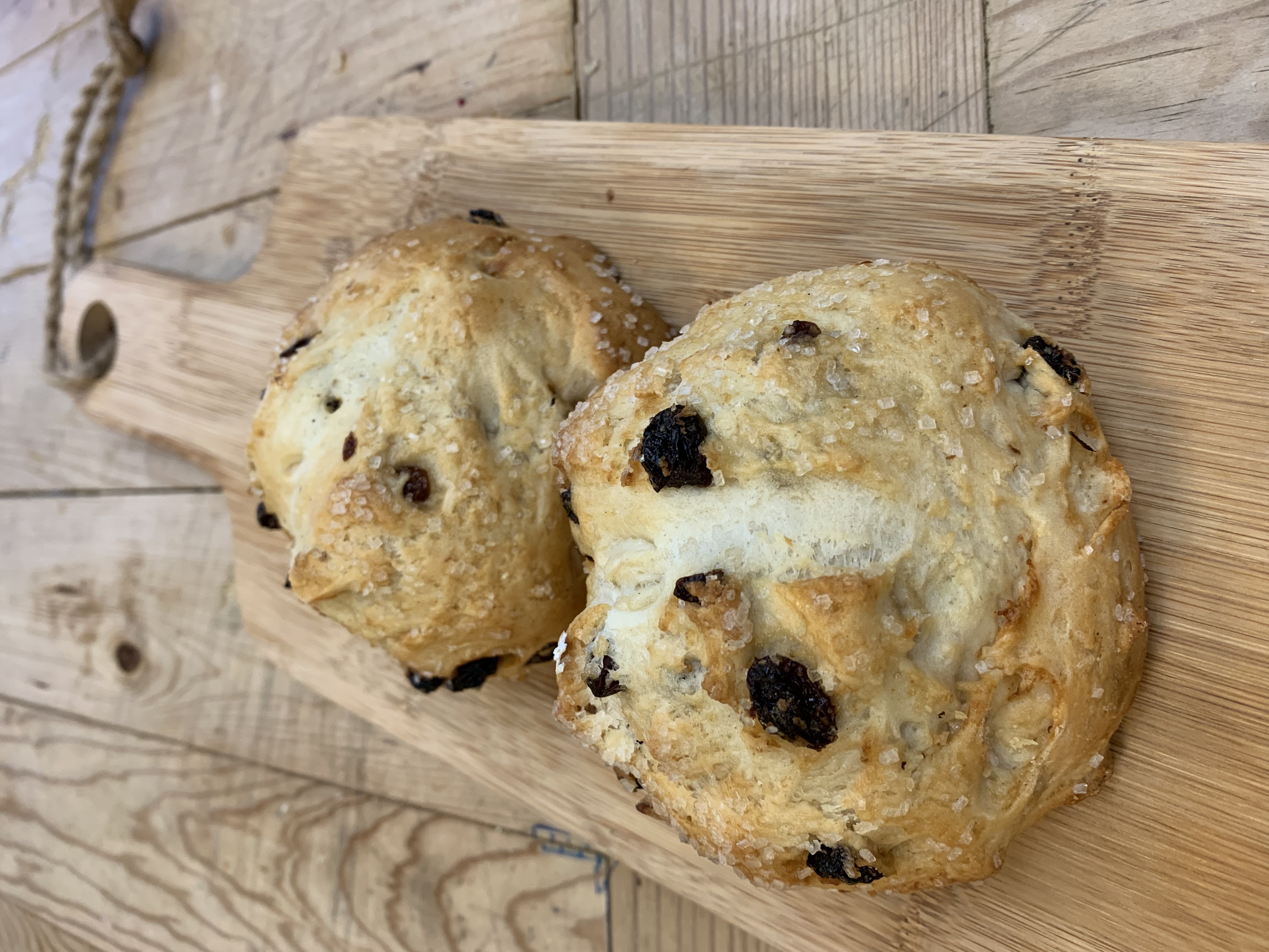 Order Blueberry Scone  food online from New World Bakery store, Kyle on bringmethat.com