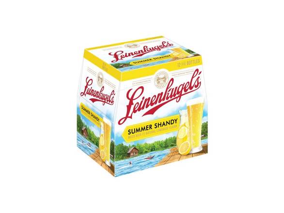 Order Leinenkugel's Summer Shandy Craft Beer - 12x 12oz Bottles food online from Kirby Food & Liquor store, Champaign on bringmethat.com