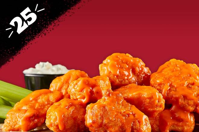 Order 25 Piece Boneless Wings food online from Wing Nut store, Youngstown on bringmethat.com