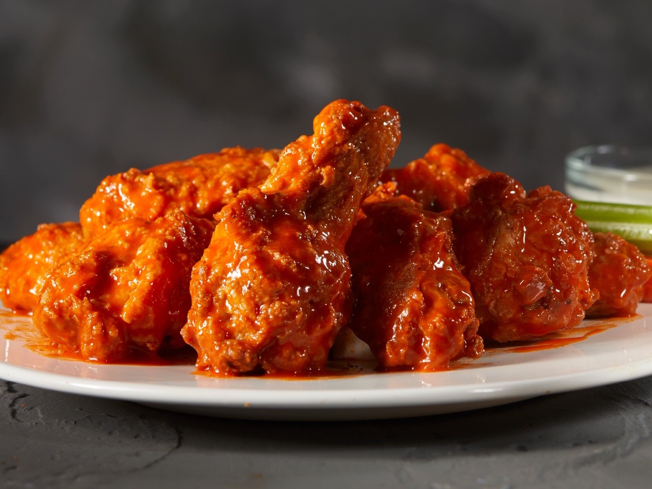 Order Buffalo Wings (Hot) food online from Wing Squad store, Chicago on bringmethat.com