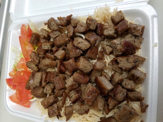 Order Gyro over rice food online from New York Fried Chicken store, Wilmington on bringmethat.com
