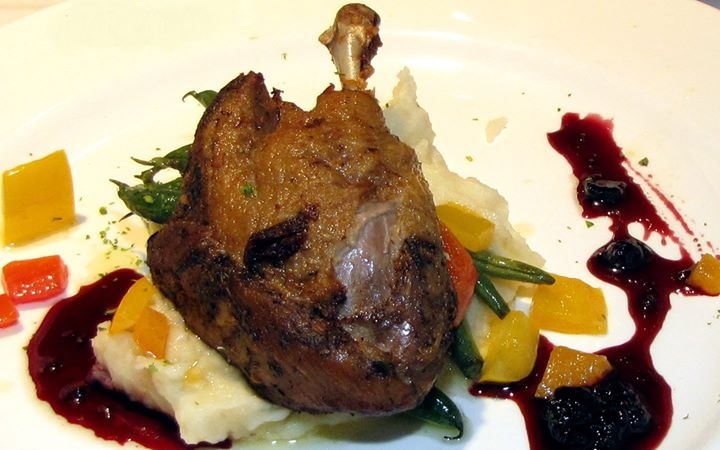 Order Duck Confit food online from Bistro 17 store, Hilton Head Island on bringmethat.com