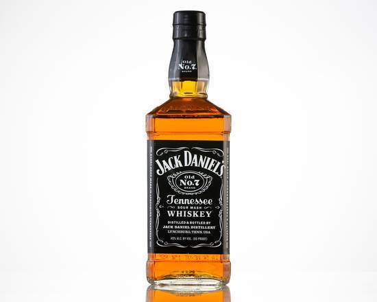 Order Jack Daniel's Black Label, 750mL whiskey (40.0% ABV) food online from Signal Liquor store, Signal Hill on bringmethat.com