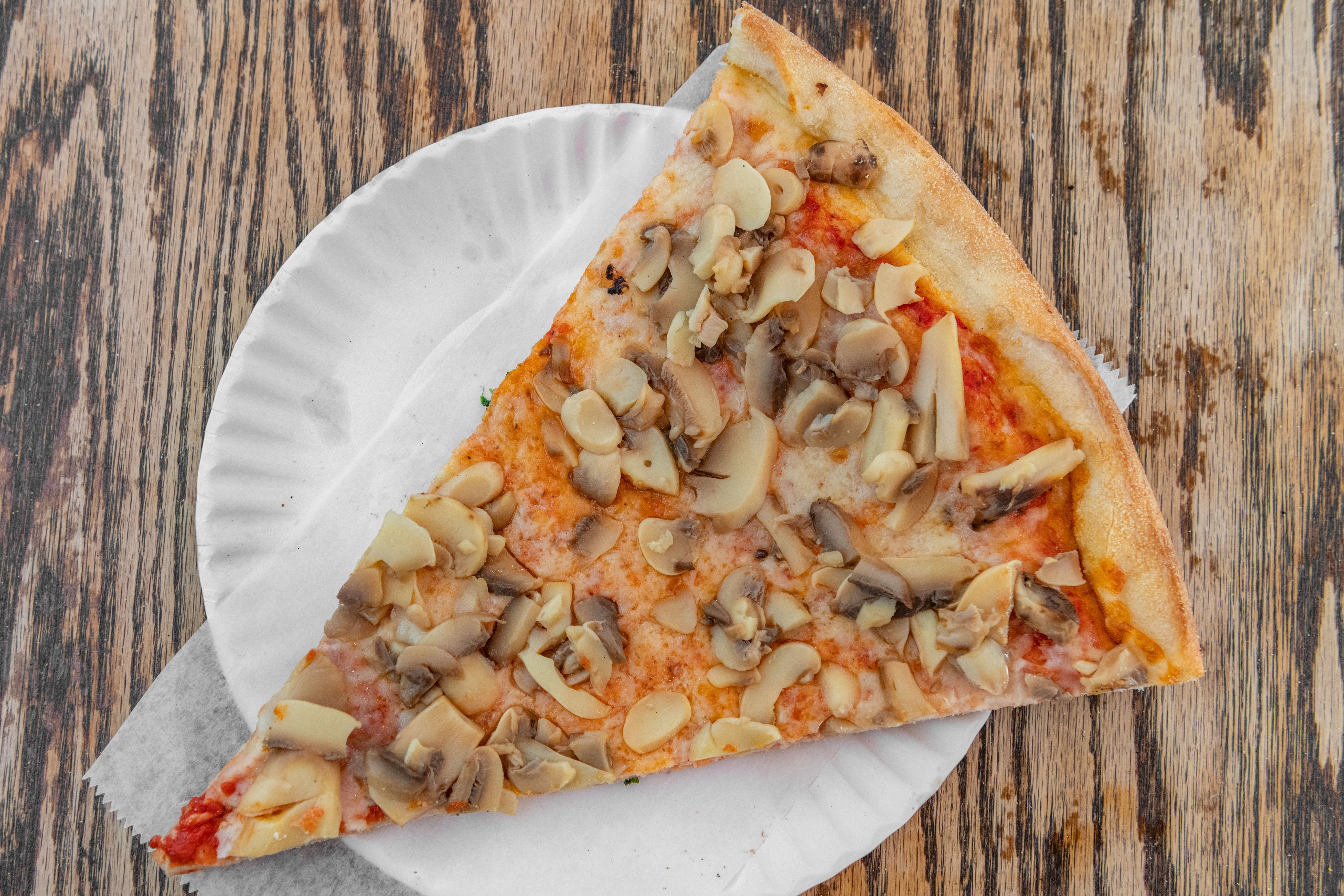 Order Mushroom Pizza - Large 18'' (8 Slices) food online from Rivoli Pizza II store, New York on bringmethat.com