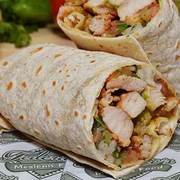 Order Pollo Asado Burrito food online from Federico Mexican Food store, Scottsdale on bringmethat.com