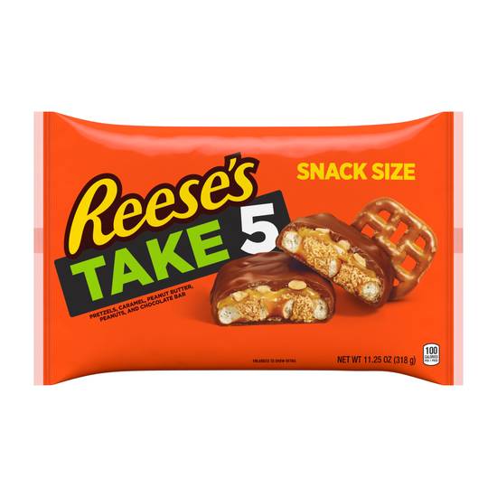 Order Reese's Take 5 Snack Size Candy Bar, 11.25 OZ food online from Cvs store, MARTINEZ on bringmethat.com