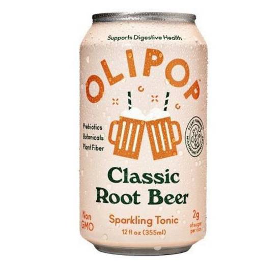 Order Oli Pop Sparkling Tonic - Classic Root Beer food online from IV Deli Mart store, Goleta on bringmethat.com