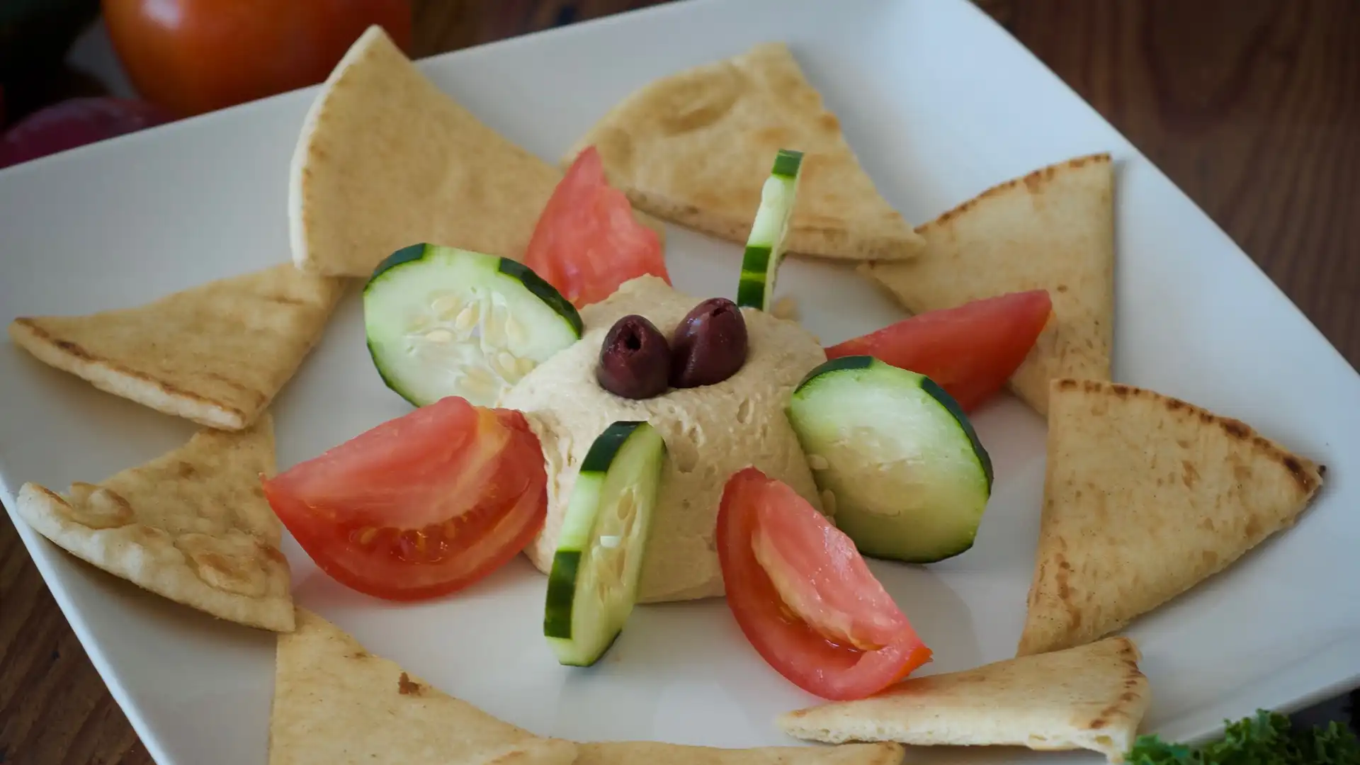Order Pita Bread and Hummus food online from The Hungry Greek store, Hot Springs on bringmethat.com