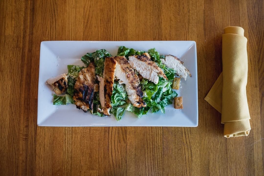 Order Chicken Salad Platter Lunch - Salad food online from La Pastaria store, Summit on bringmethat.com