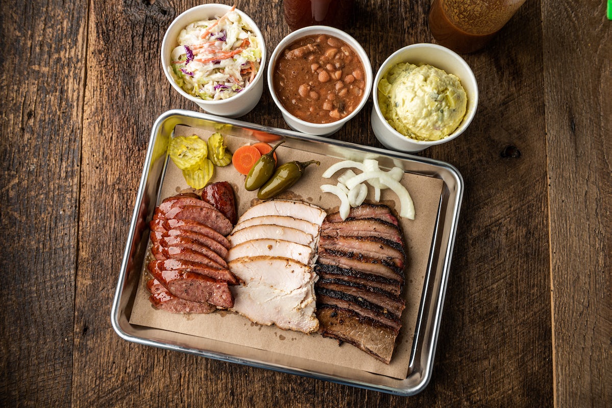 Order Small Family Pack food online from Smokey Mo's BBQ store, San Antonio on bringmethat.com