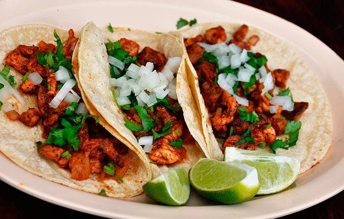 Order Tacos al Pastor food online from Cinco De Mayo Taqueria store, Union City on bringmethat.com