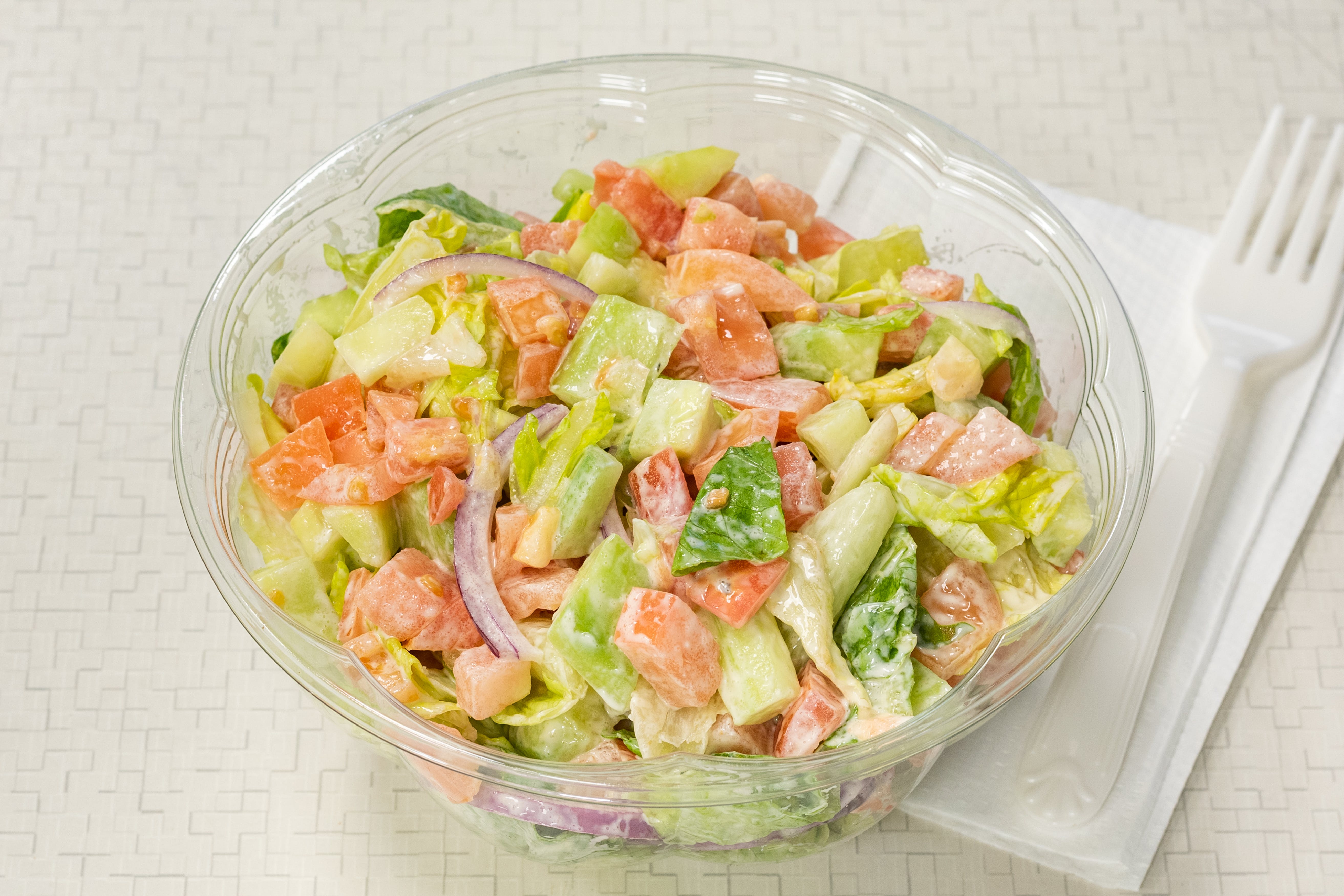 Order Salad with Three Topping - Salad food online from J2 Pizza South store, Lakewood on bringmethat.com