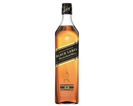 Order Johnnie Walker Black Label, 750mL scotch (40.0% ABV) food online from Cold Spring Liquor store, Liberty Hill on bringmethat.com