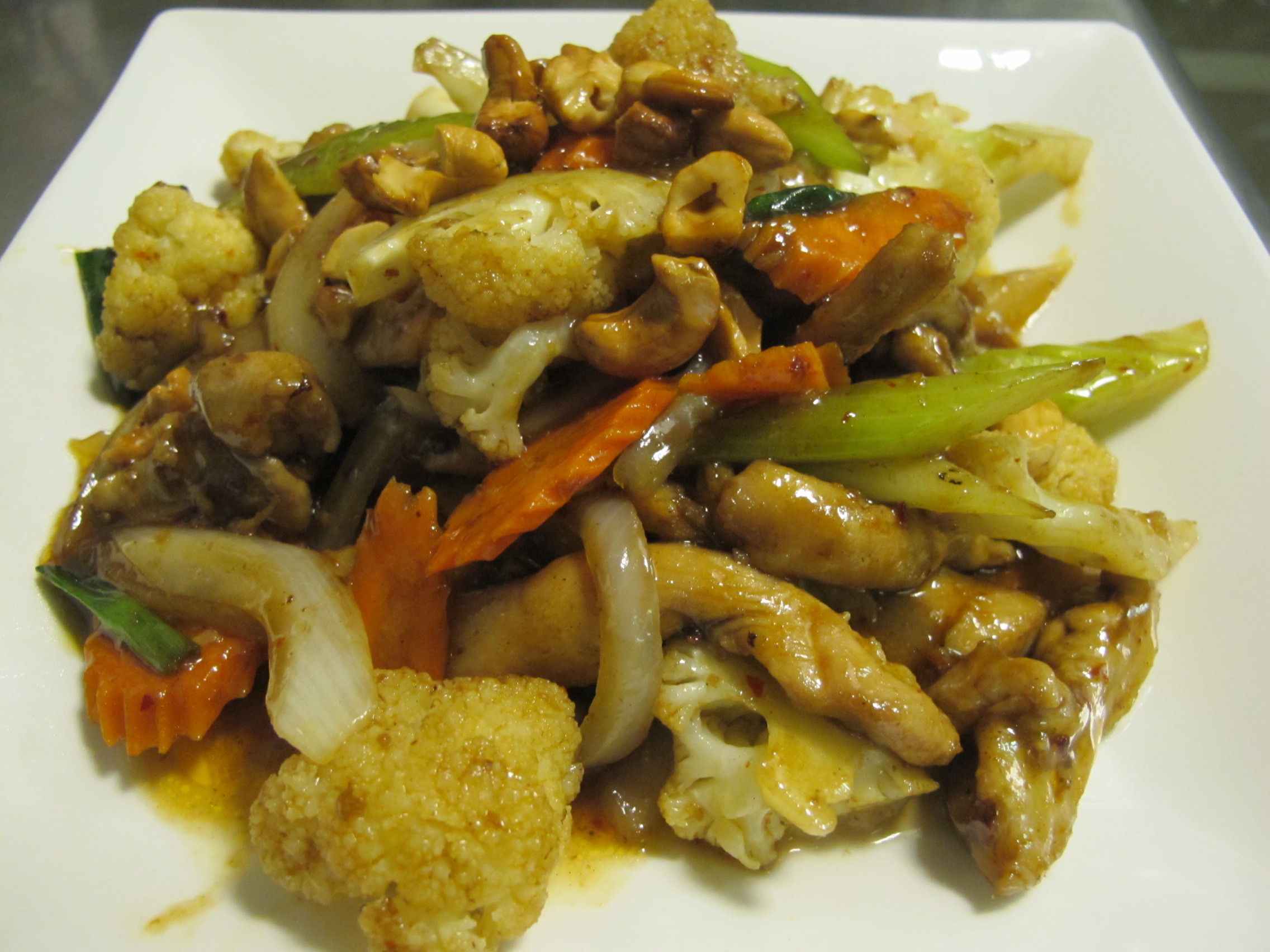 Order 76. Pad Cashew Nuts food online from Thailand Restaurant store, Modesto on bringmethat.com