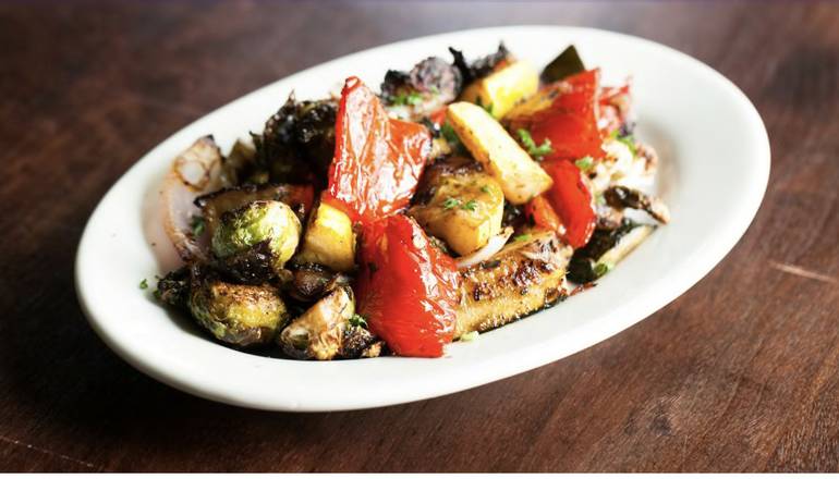 Order Balsamic Roasted Vegetables food online from Wildfire-steak, chops &  seafood-tysons, va store, Tysons Corner on bringmethat.com