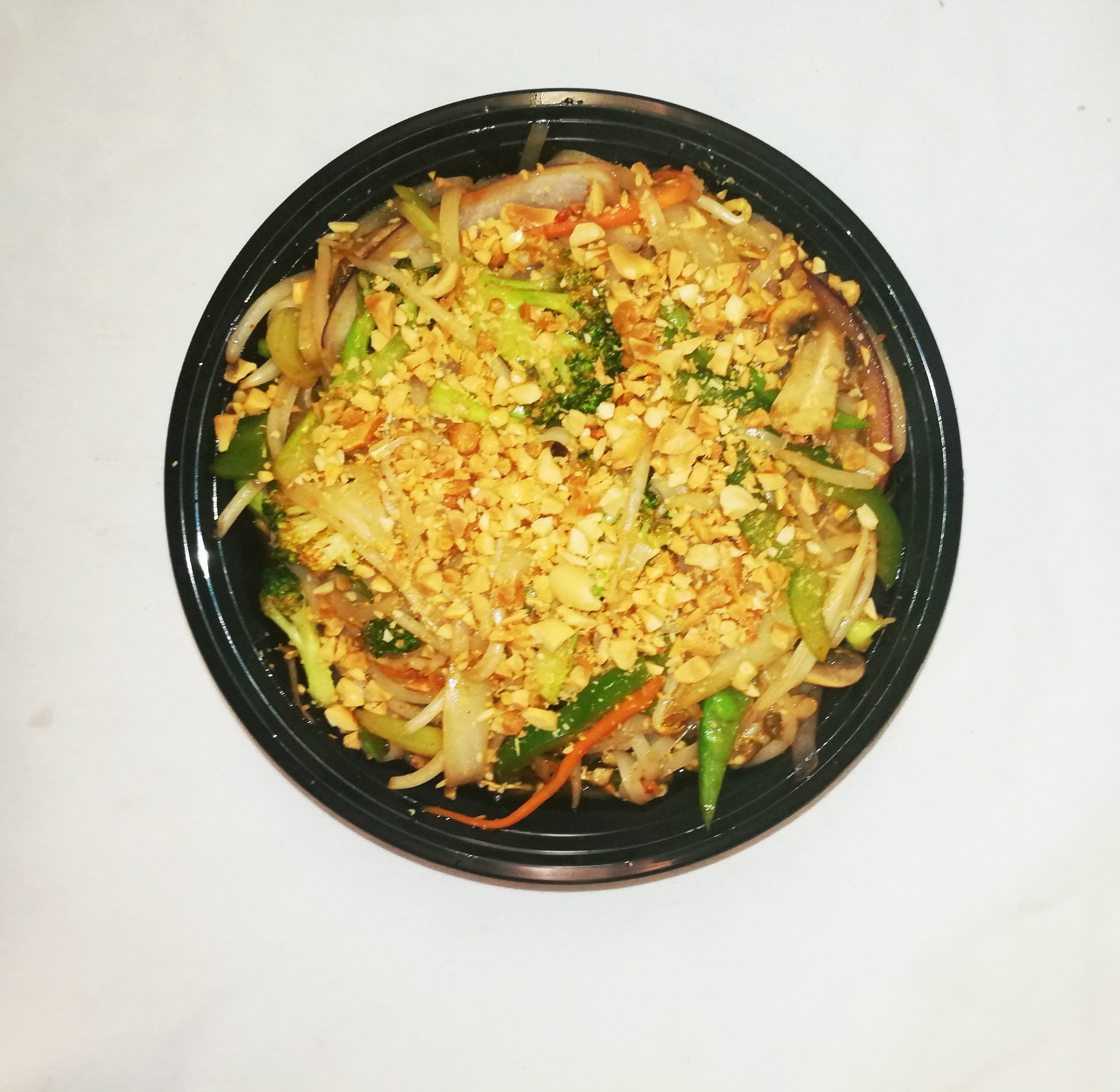 Order Vegetable Pad Thai Noodle food online from Canton Wok store, Pawtucket on bringmethat.com