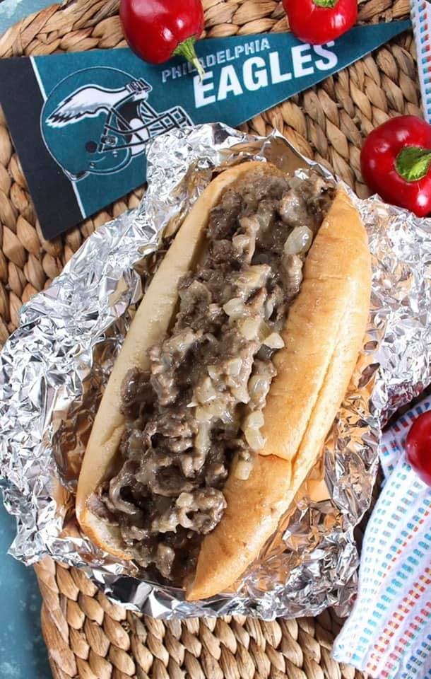 Order Cheesesteak - 12" food online from Balsamo Pizza store, Lindenwold on bringmethat.com
