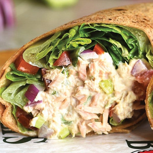 Order Tuna Salad Wrap - Wrap food online from Pizza Boli's store, Arlington on bringmethat.com