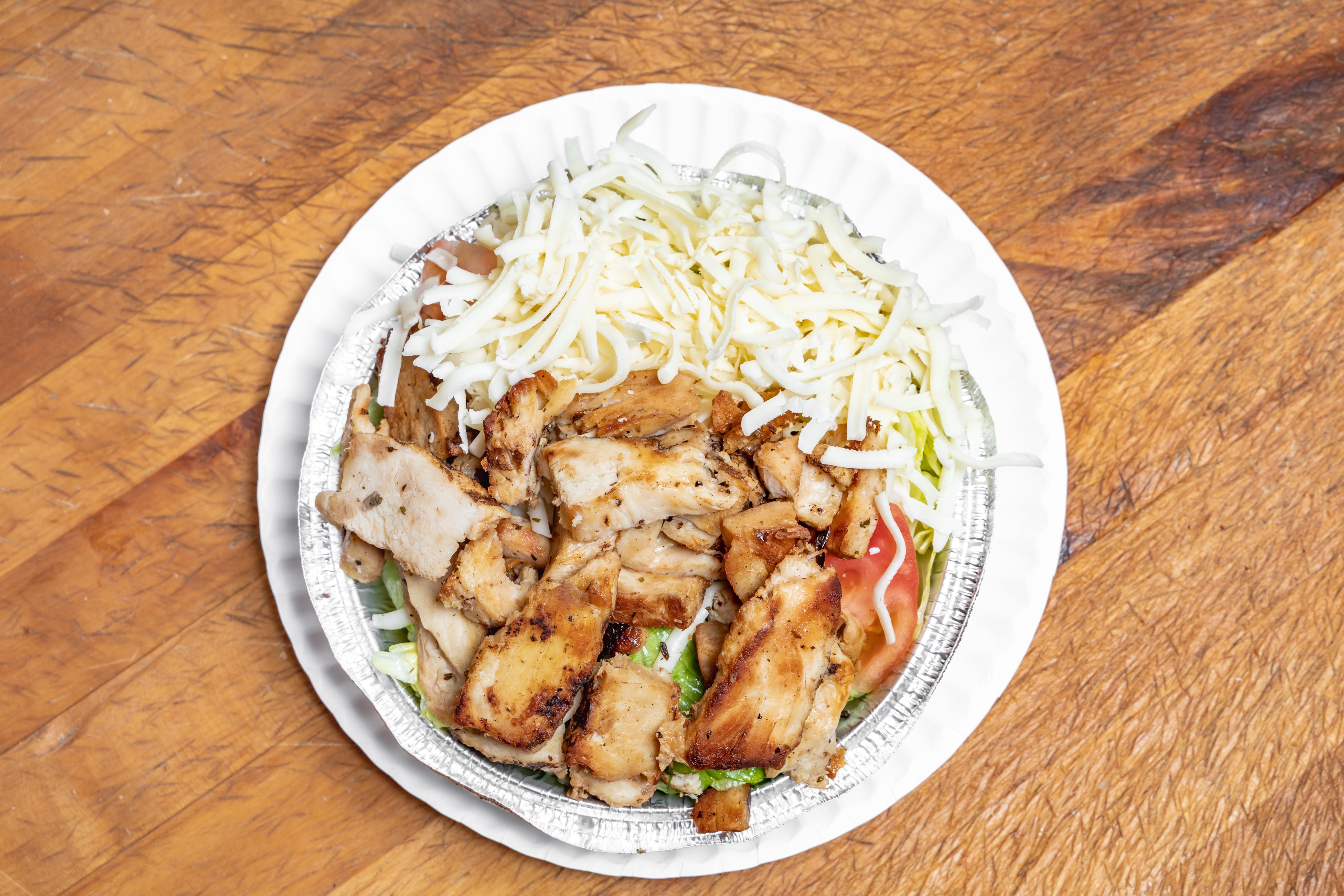 Order Grilled Chicken Salad - Salad food online from Garden Pizza store, Milford on bringmethat.com