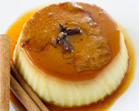 Order Flan food online from Downtown Cafe store, Hesperia on bringmethat.com