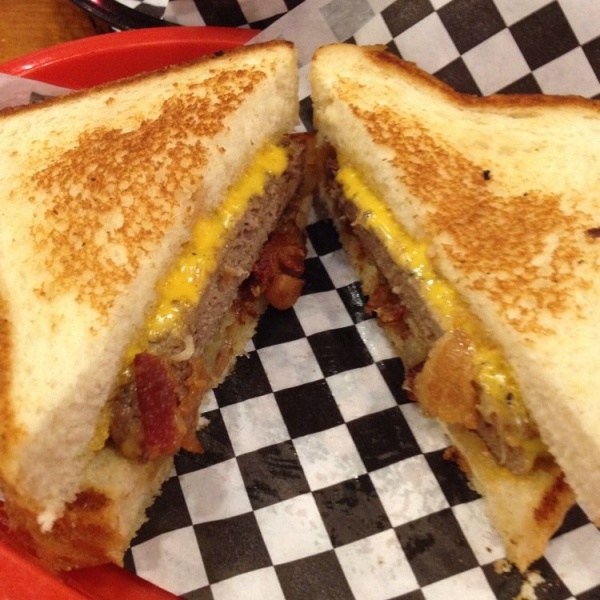 Order Frisco Melt Burger w/ side of fries food online from Far East Joint store, West Covina on bringmethat.com