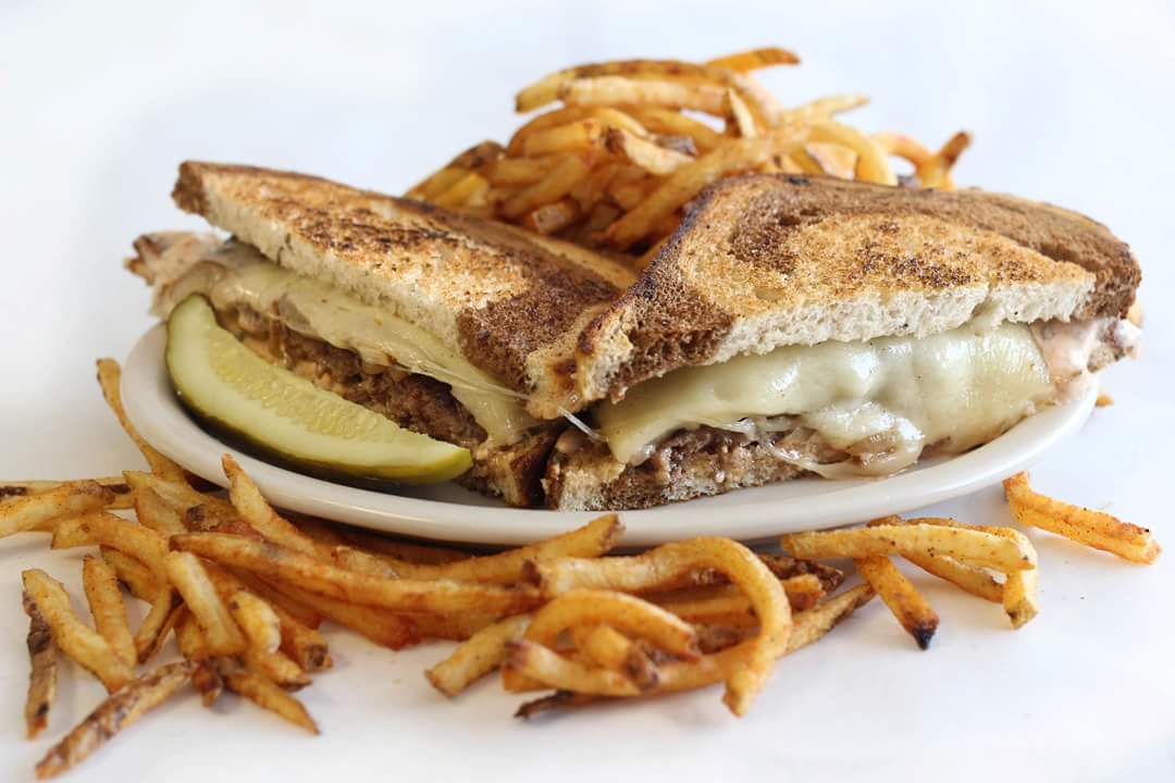 Order Patty Melt Burger food online from Sax Deli & Grill store, Hendersonville on bringmethat.com