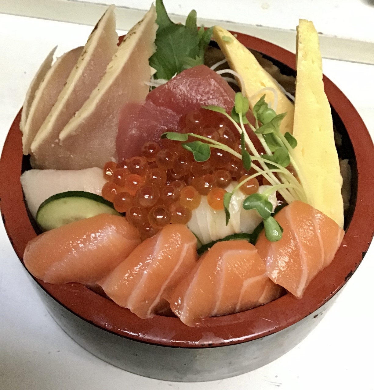 Order Chirashi Don food online from Taiko store, Los Angeles on bringmethat.com