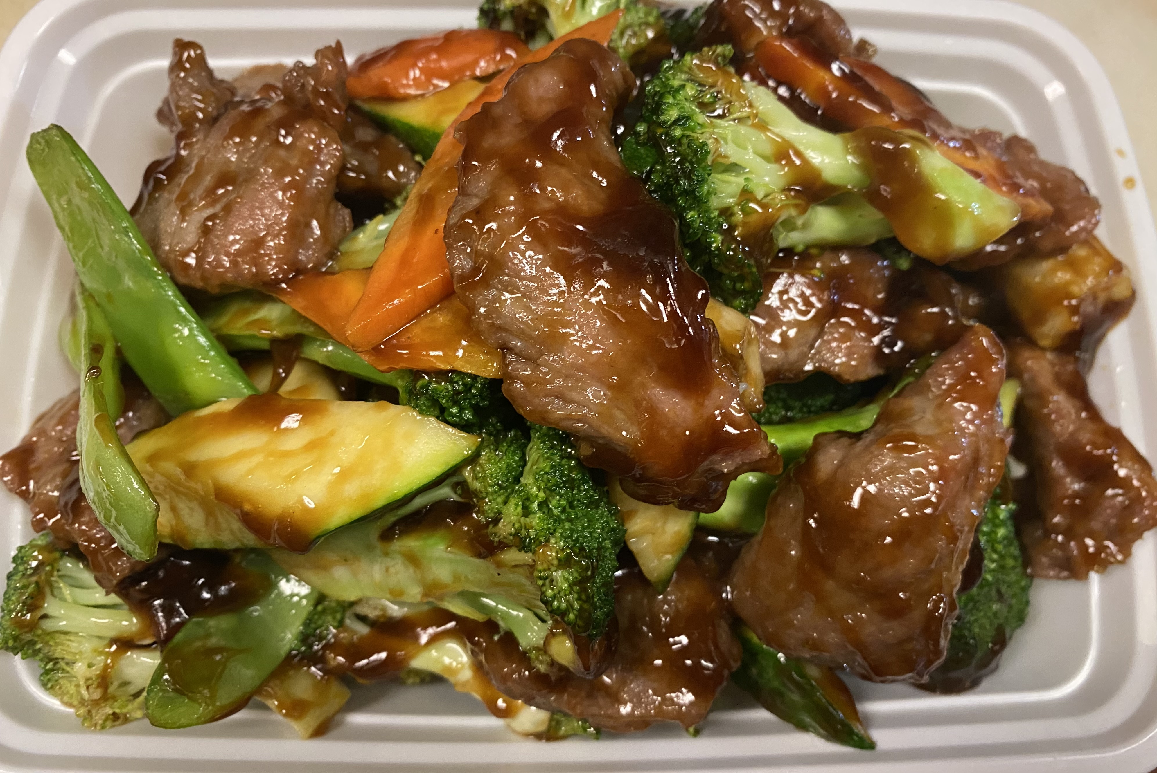 Order Beef with Mixed Vegetables什菜牛 food online from Kumo Asian Fusion store, Brick on bringmethat.com