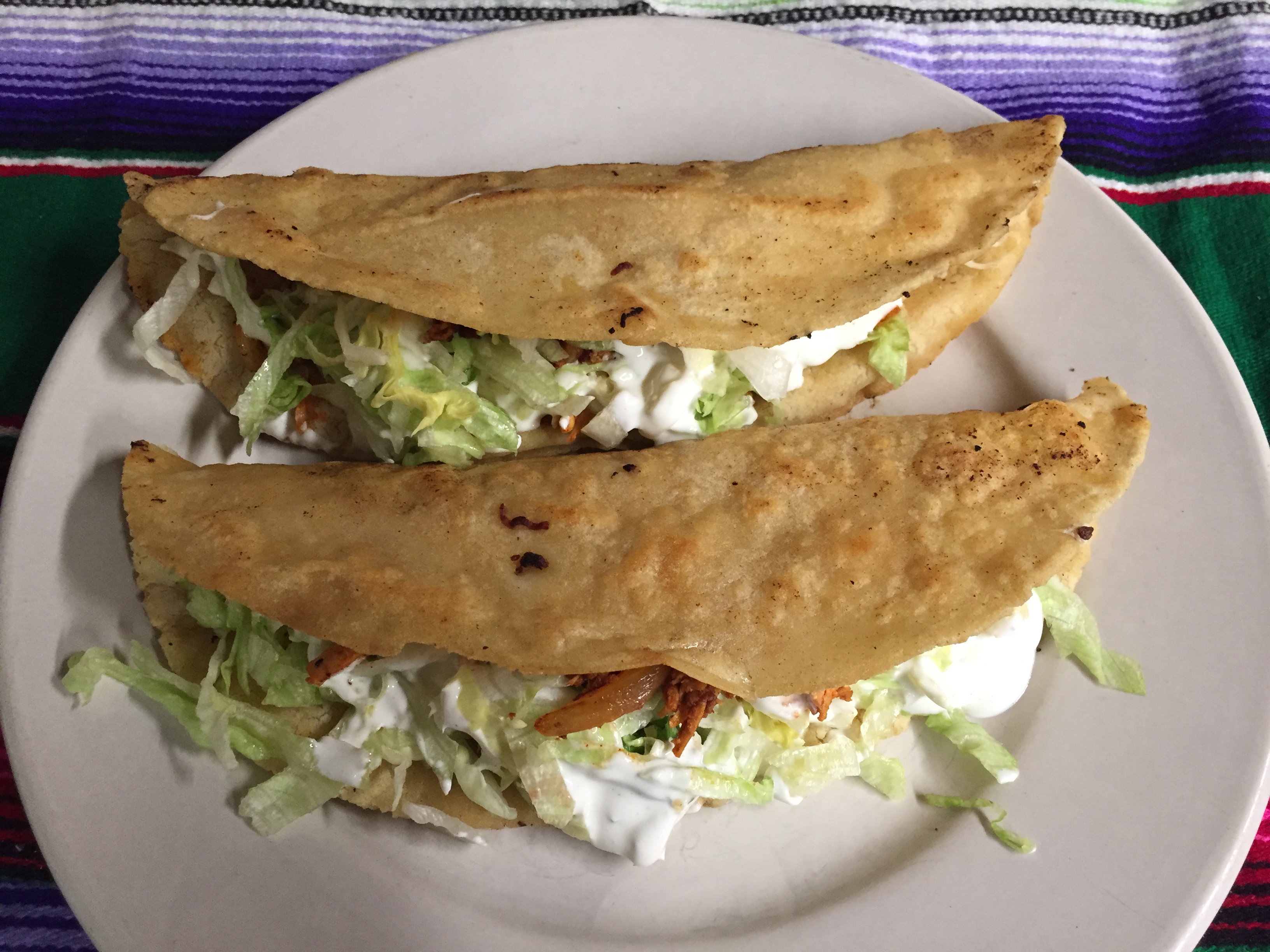 Order TINGA QUESADILLAS (Corn) food online from Montes Cafe store, Seaside Heights on bringmethat.com